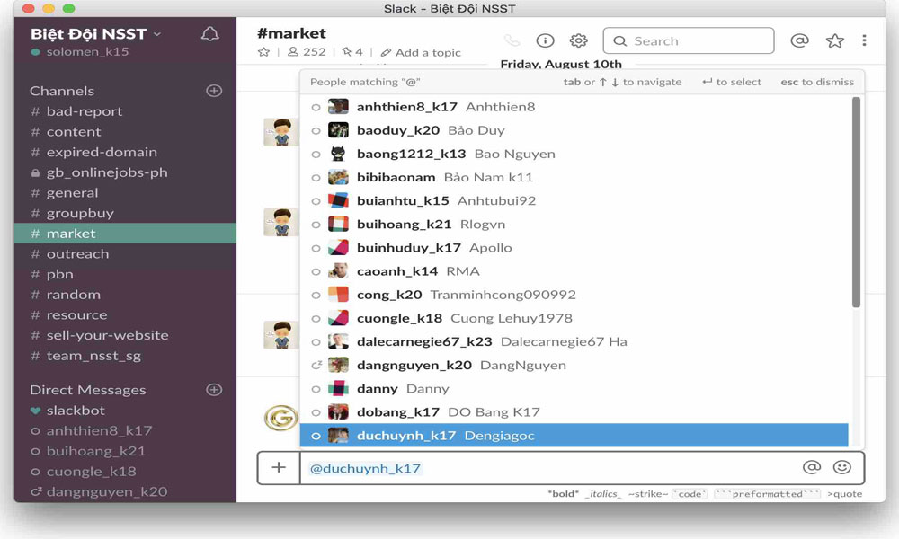 Download Slack phần mềm kết nối hỗ trợ làm việc nhóm tốt nhất - MonKube