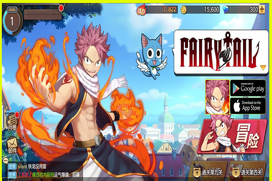Giới thiệu về game Fairy Tail cho Androids