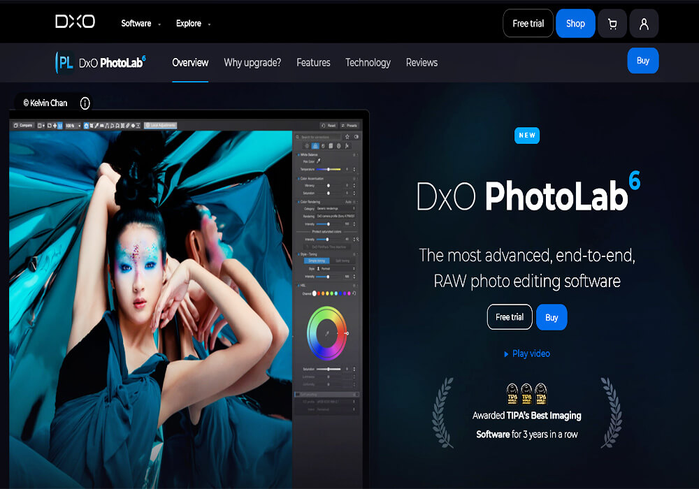 DxO PhotoLab là một phần mềm được phát triển và thiết kế nhằm phục vụ cho các nhu cầu xử lý hậu kỳ hình ảnh