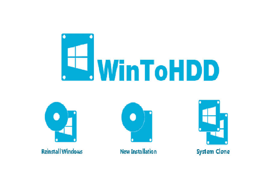 WintoHDD là một phần mềm hỗ trợ cài Win tự động mà không cần đến các thiết bị khác như USB
